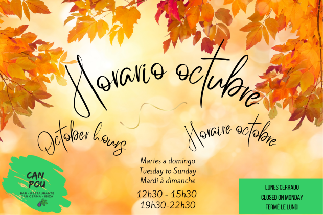 HORARIO OCTUBRE 2026
